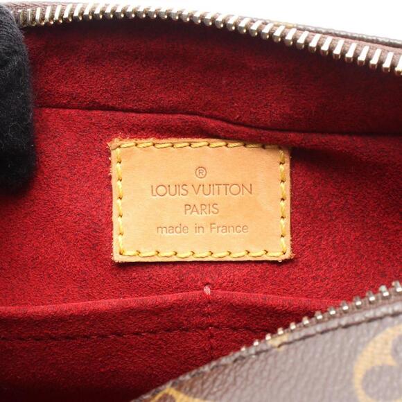 LOUIS VUITTON Brown Monogram Leather Shoulder Bag - Picture 5 of 11